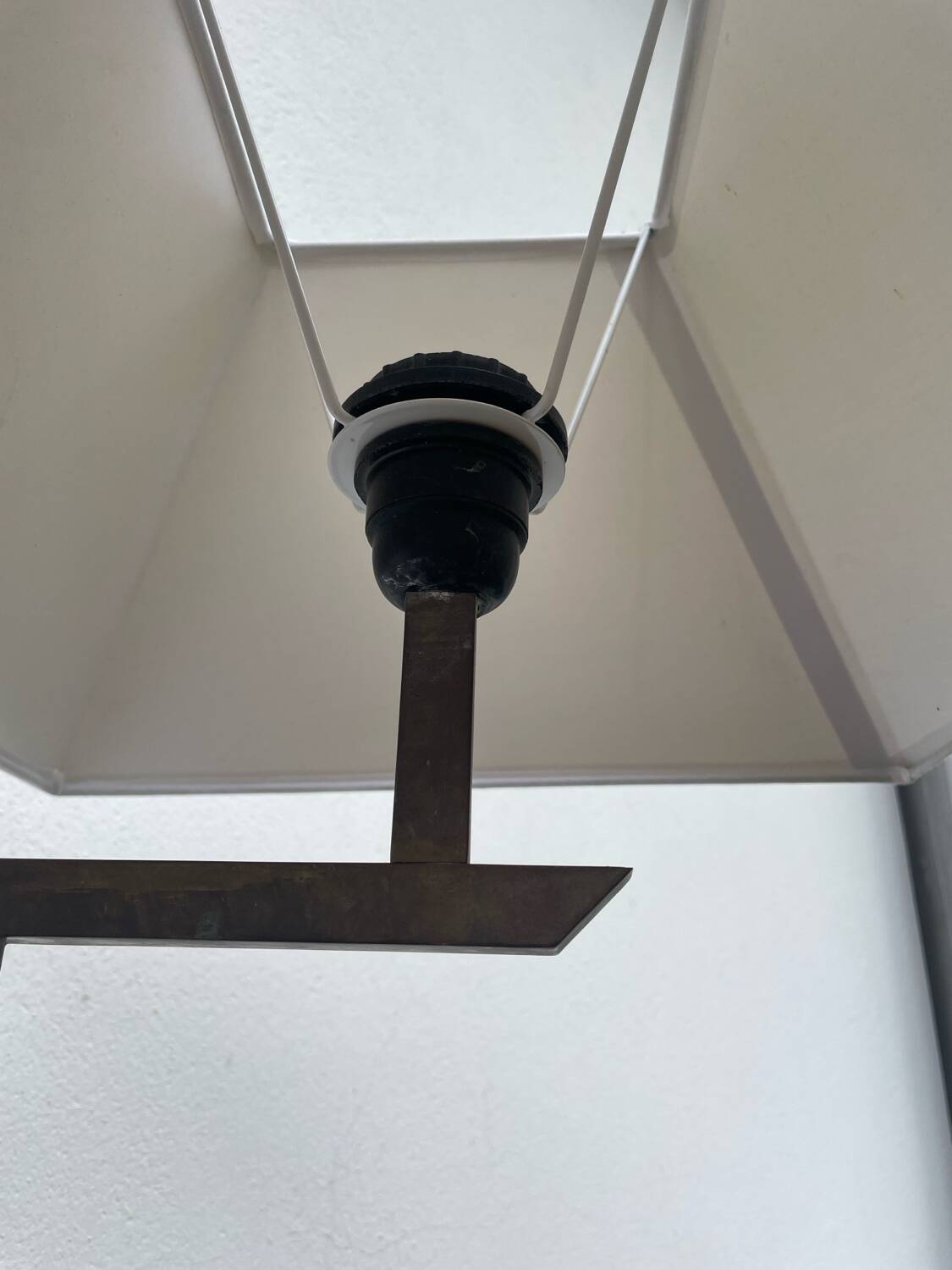 1970 brass lamp Gazel Biarritz