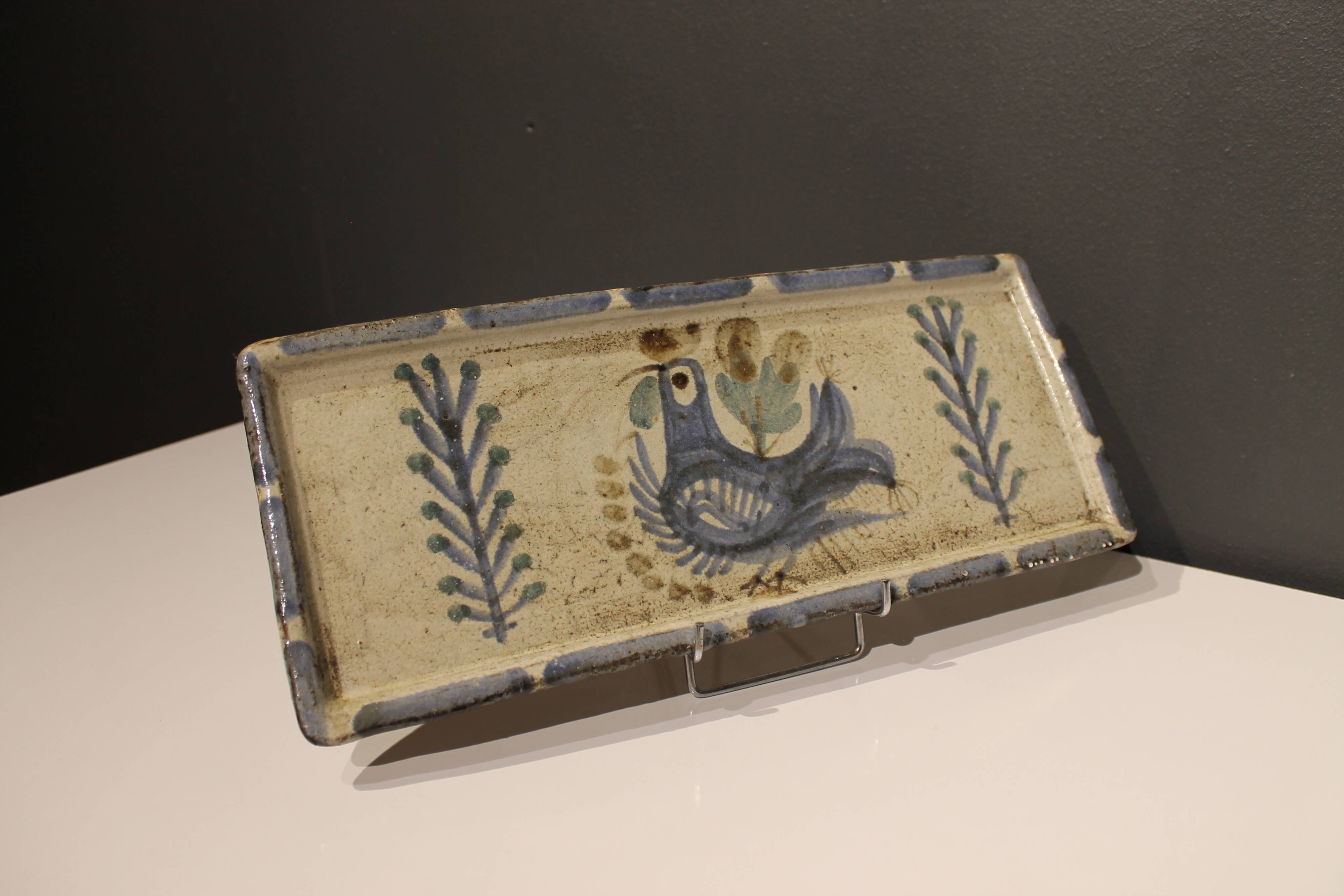 Large Gustave Reynaud dish