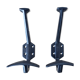 Black iron pateres