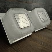 Limburg pair of wall lamp space age glass bubbles wall sconce design 60 70