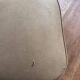 Vintage metal and leather office chair