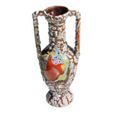 Vase amphore en écume de mer, France