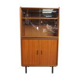 Meuble vitrine en acajou