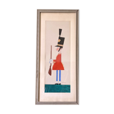 Peinture suédoise moderne du milieu du siècle « La garde royale »