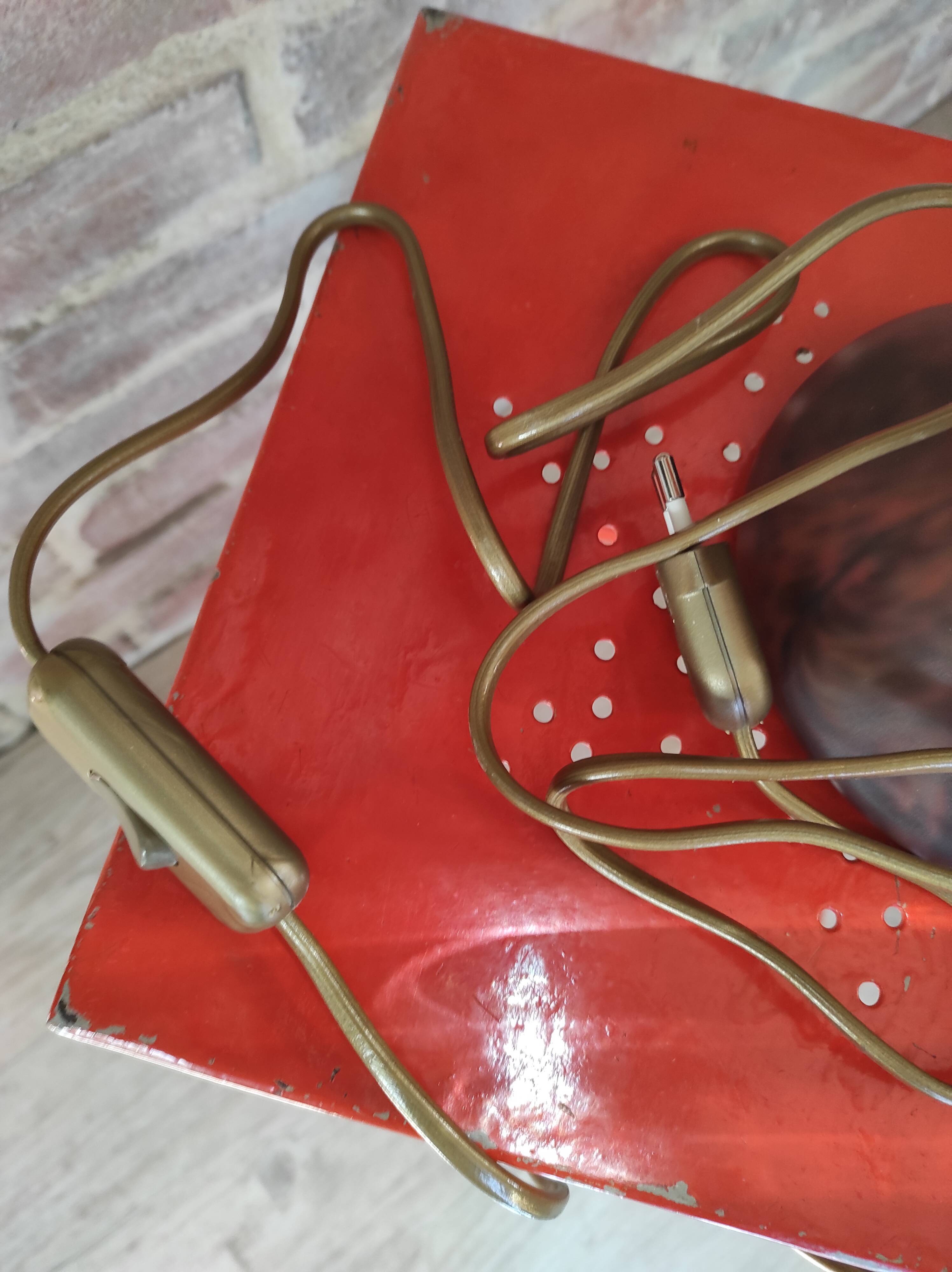 Mushroom lamp glass paste