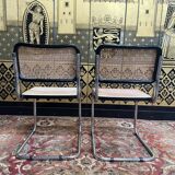 Paire de chaises B32 Marcel Breuer « Made in Italy »