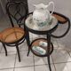 Ensemble Table de toilette et sa chaise Thonet années 1900