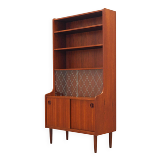 Teak bookcase, Danish design, 1970s, production: Denmark