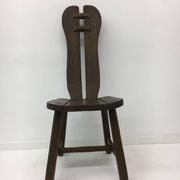Set of 4 Belgian Brutalist Dining Chairs from De Puydt, 1970’s