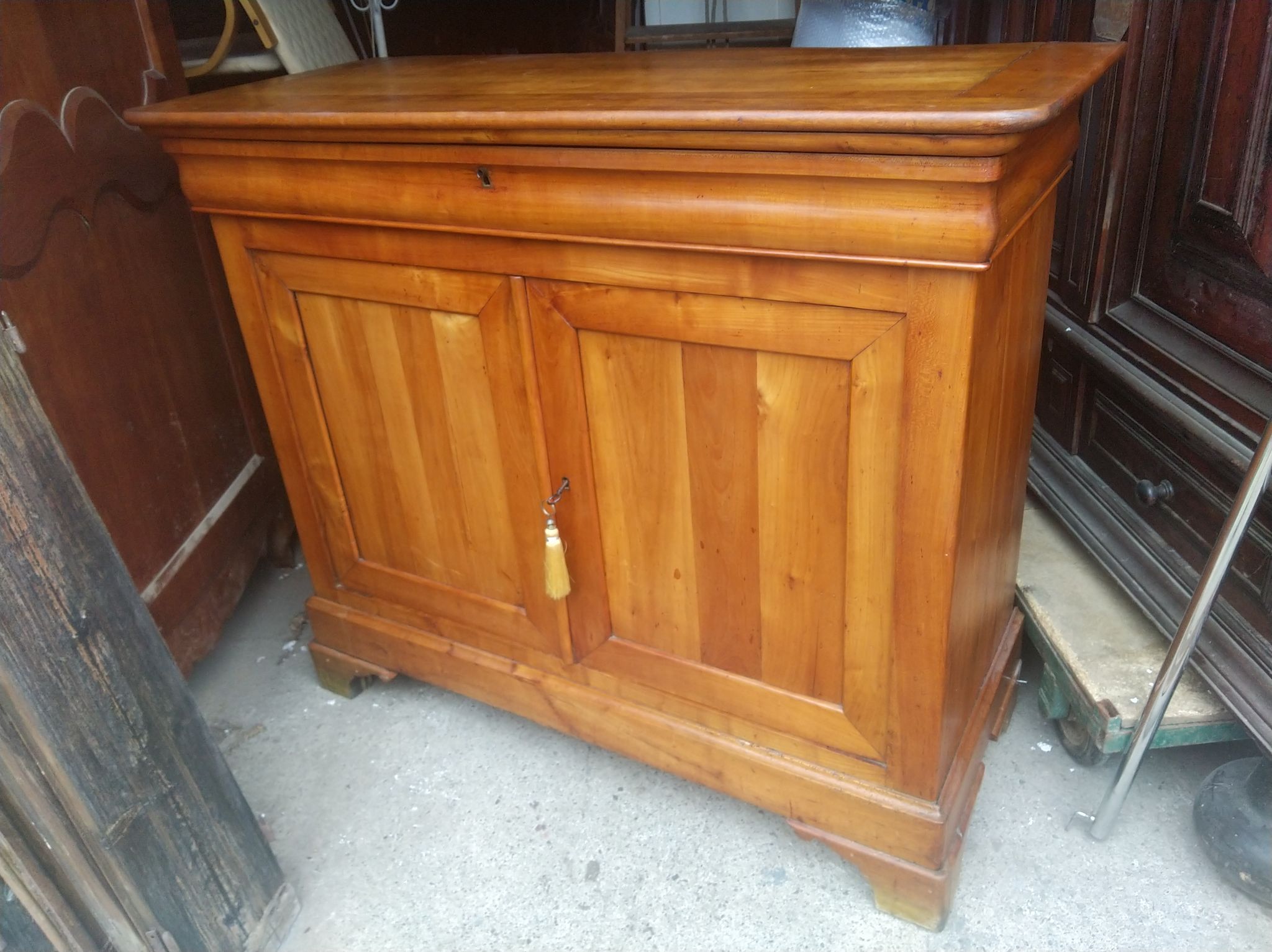 Louis Philippe period cherrywood sideboard