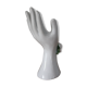Hand-made vintage ceramic baguier