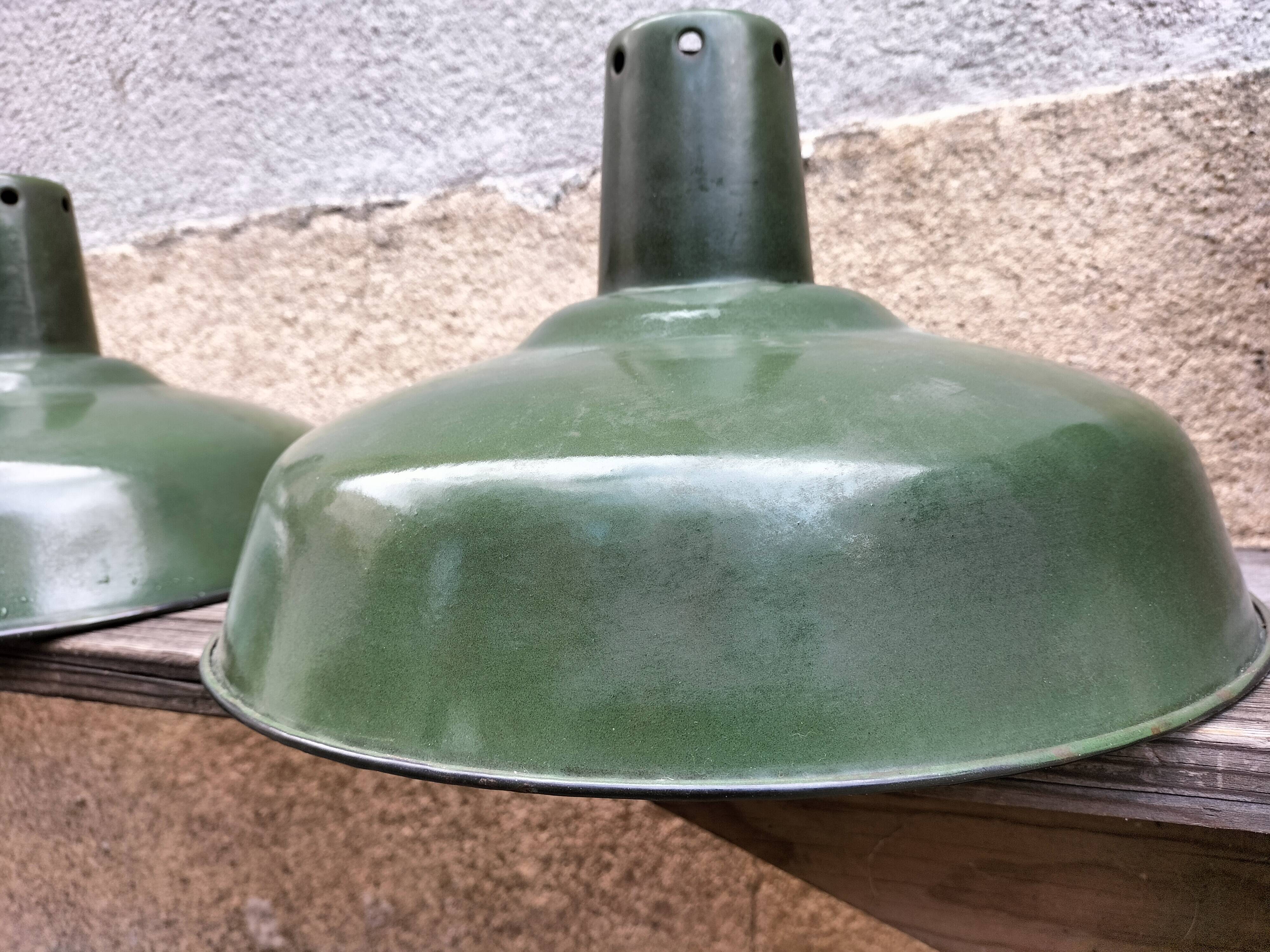 enameled sheet metal pendants