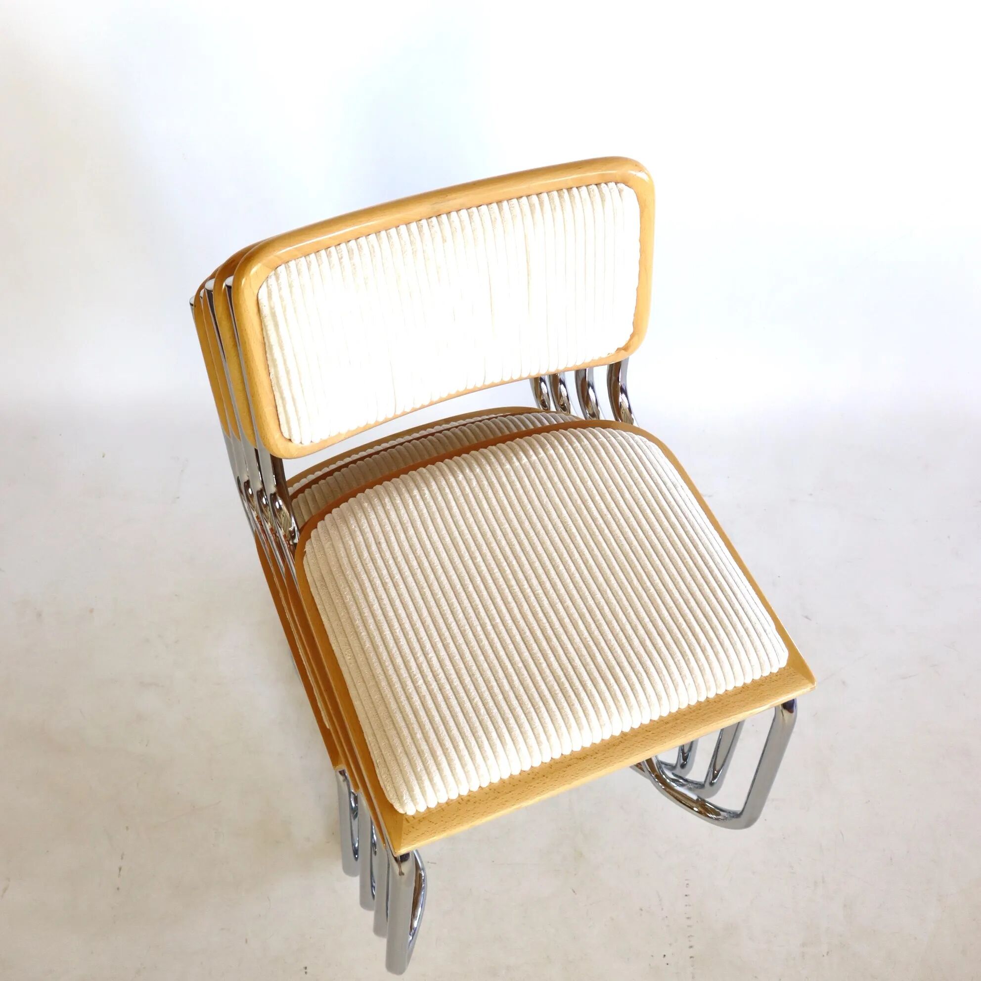 Set of four B32 chairs