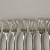 Silver-plated forks