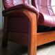 Windsor Ekornes Stressless leather lounge sofa. Norway around 1990.