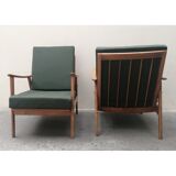 Pair of Scandinavian armchairs