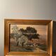 Old painting oil on canvas
