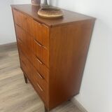 Scandinavian teak chest of drawers (from Denmark)