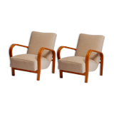 Pair of armchairs Halabala HF11