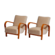 Pair of armchairs Halabala HF11
