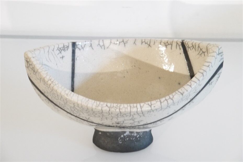 Vintage Raku cup 1970