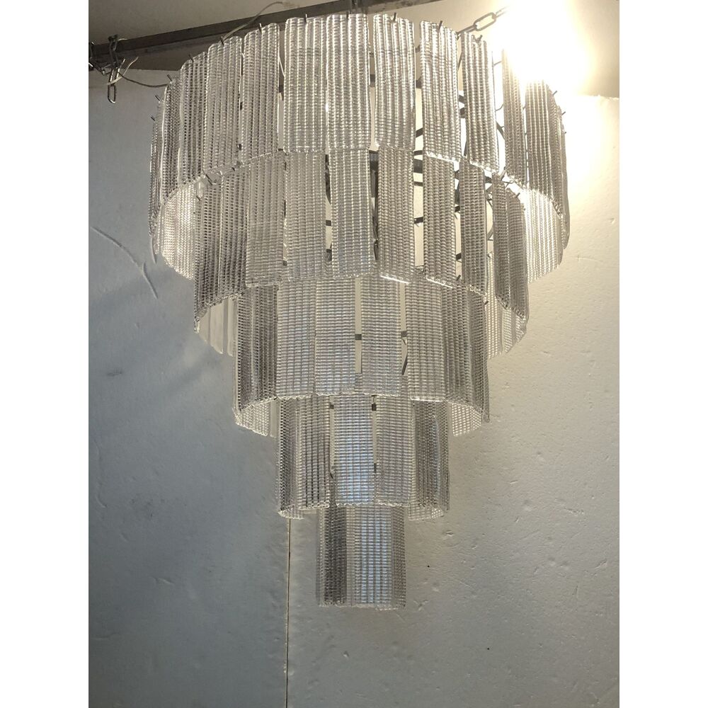 Pendant lamp in Murano glass