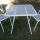 Ensemble René Malaval table et chaises