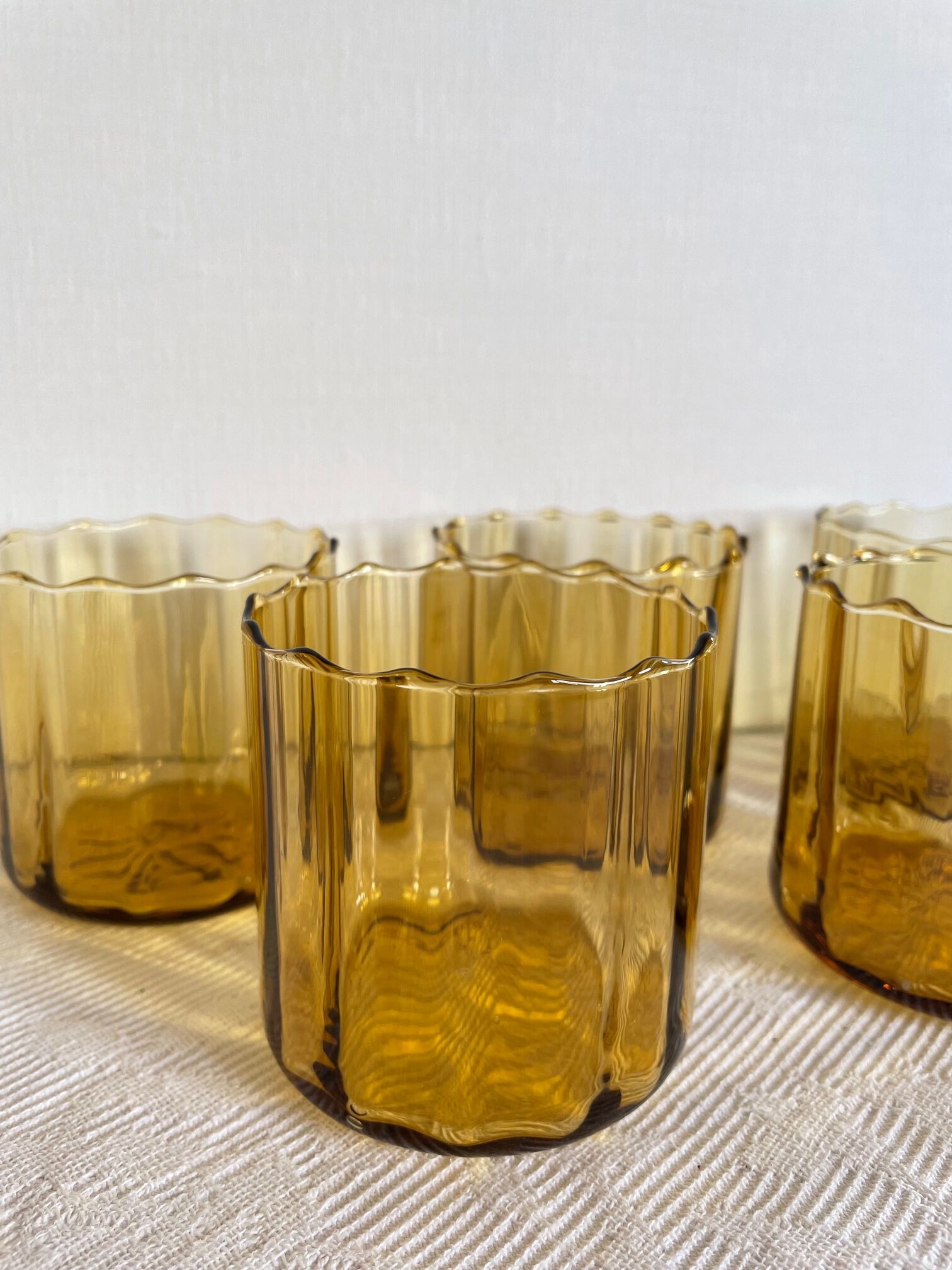 Worked glass 60s/70s