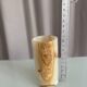 Small vintage cylindrical vase in onyx.