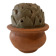 Vase soliflore en gré emmaillé XX siècle