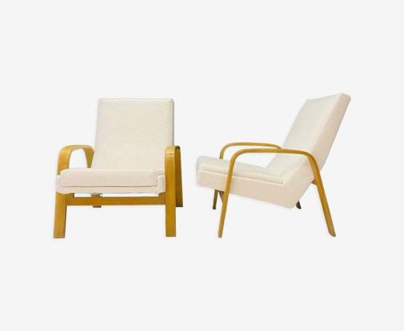 Paire de fauteuils steiner