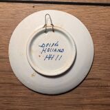 Small Delfts Holland HH II plate/dish – blue windmill design