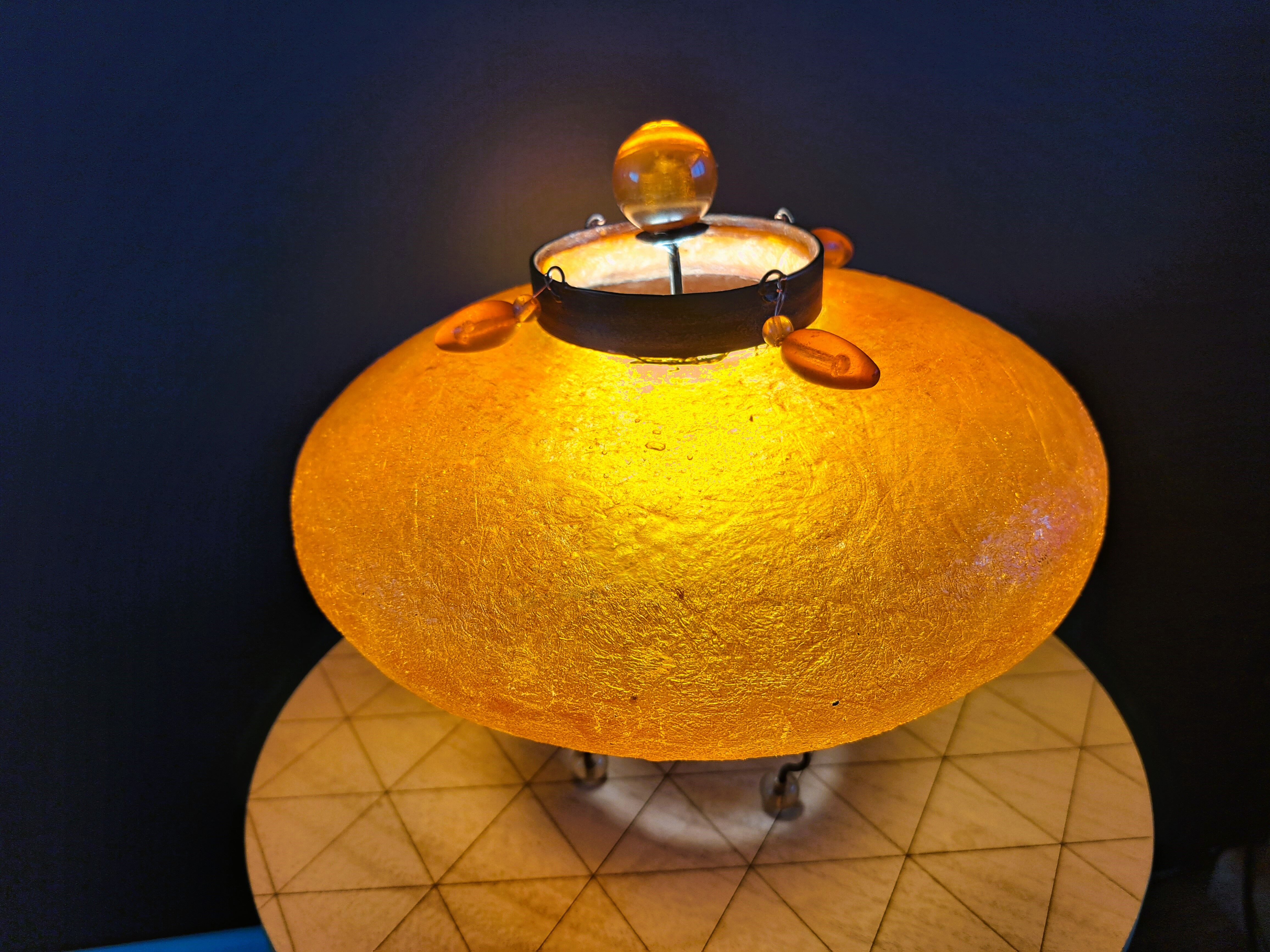 Vintage ufo space age lamp