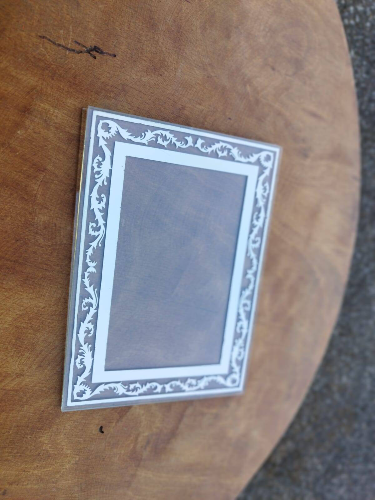 Art Deco photo frame for 17x13cm photo