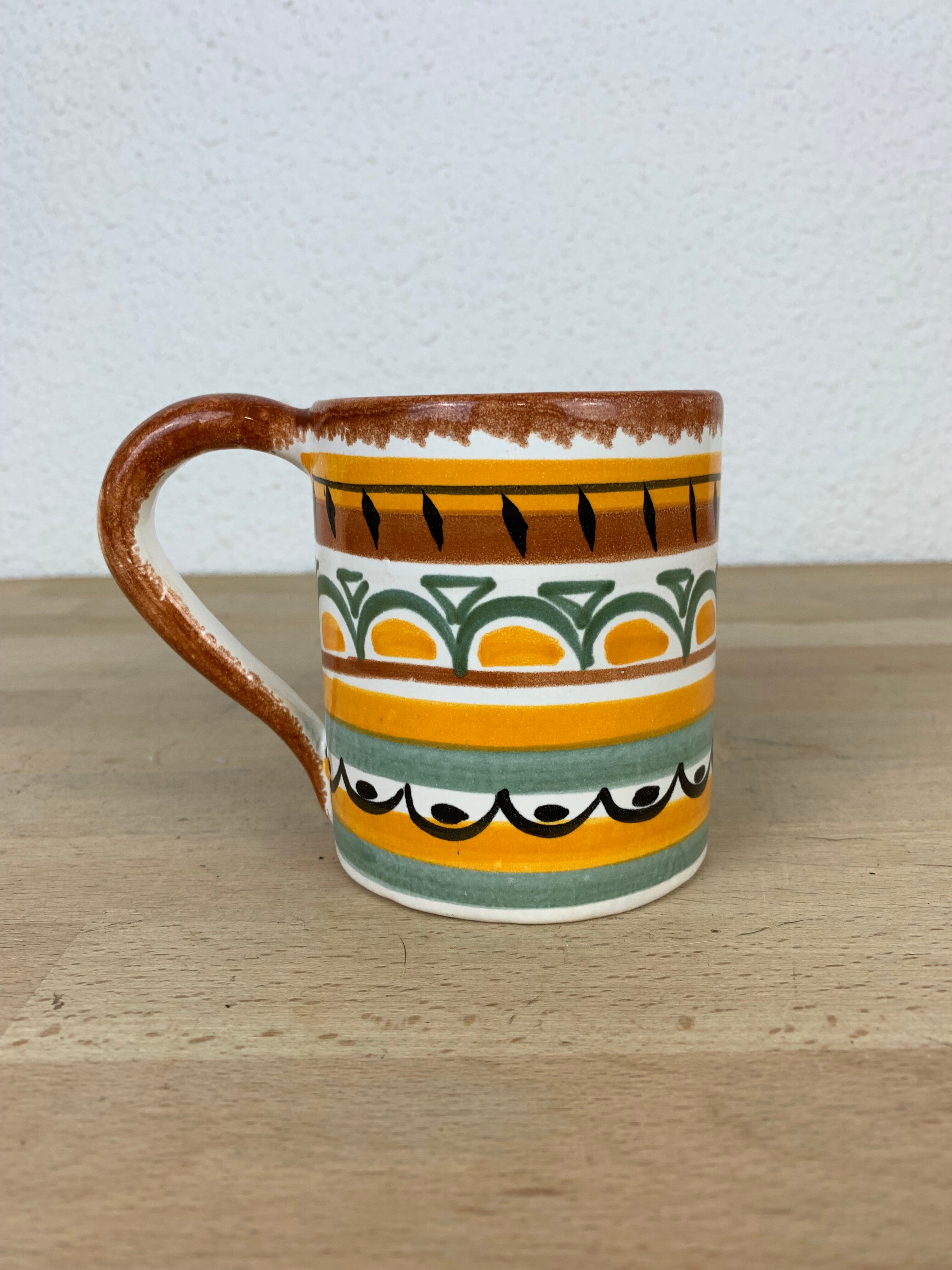 Mug Henriot Quimper ceramic