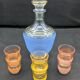 Liqueur alcohol service Aperitif Digestive Kitchen Tableware Blue carafe