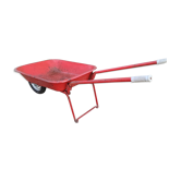 Metal child wheelbarrow