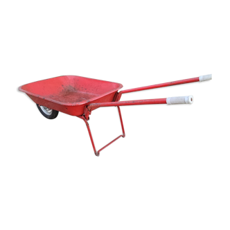 Metal child wheelbarrow