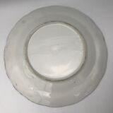 Ancienne assiette en faïence avec décor de paysage d’asie 19,5 cm