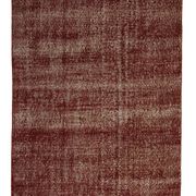 ONE-OF-A-KIND TURKISH HANDWOVEN VINTAGE RUG - RUSTIC VINTAGE CHARM 213X 110