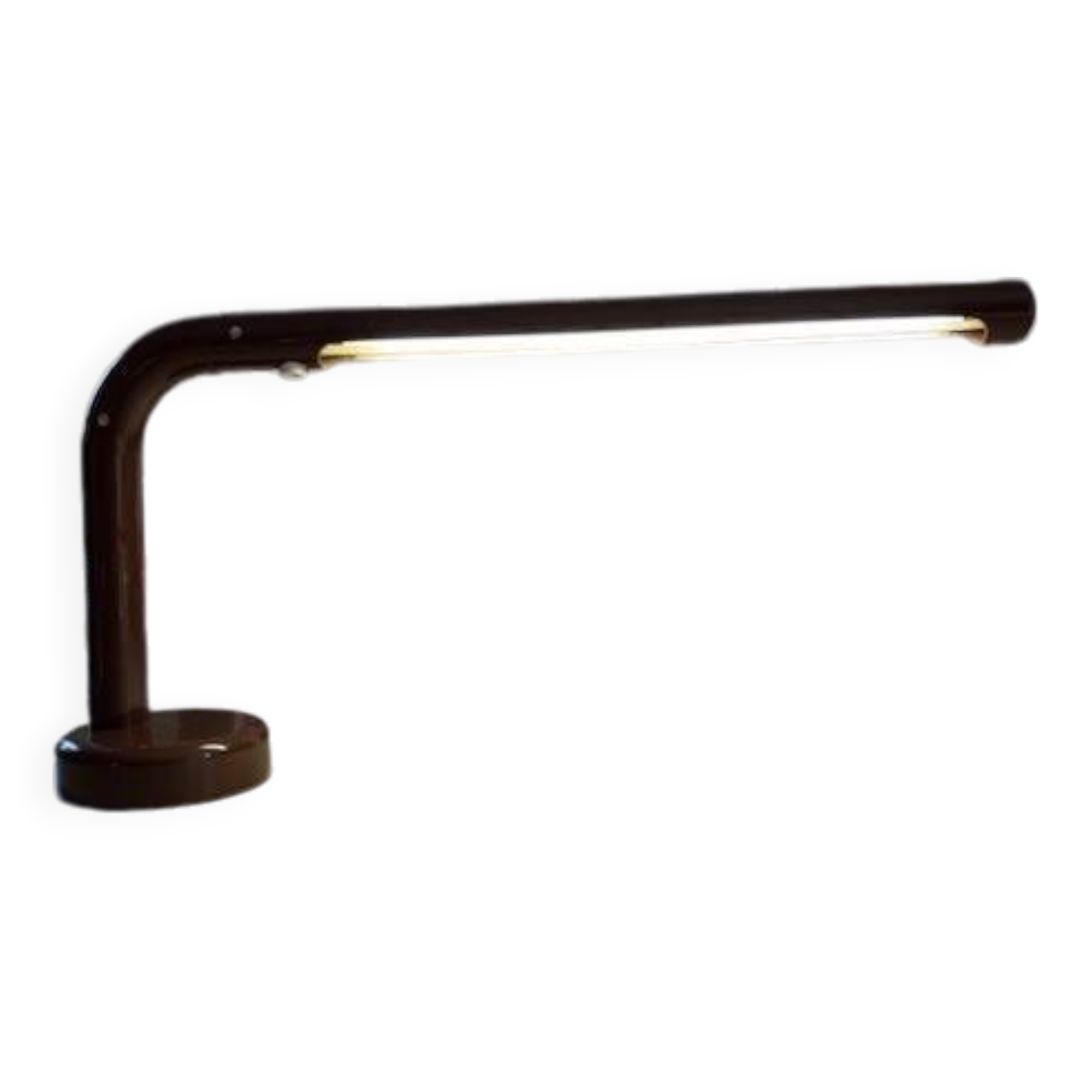 Lampe d'architecte tube d'Anders Pehrson - Suède années 70