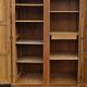 Wardrobe, shelves, oak, vintage, 1950s / 60s
