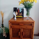 Bamboo and rattan auxiliary furniture