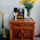 Meuble d'appoint bambou et rotin