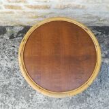 Rattan and bamboo coffee table
