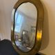 Antique gilded brass mirror (Egyptian craftsmanship)