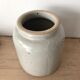 Large white sandstone mustard pot, 5L