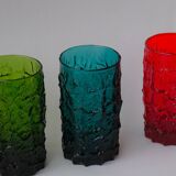 Geoffrey Baxter glasses by Whitefriars 1960