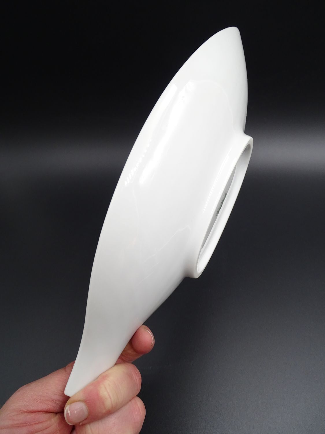 Coupe ou vide-poche en porcelaine blanche - Rosenthal, vers 1970