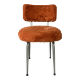 Chaise moumoute orange 60